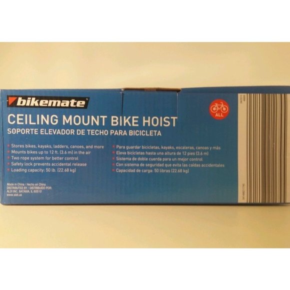 Bike Holder Hoist Ceiling Mount Universal by Bikemate - Picture 5 of 7